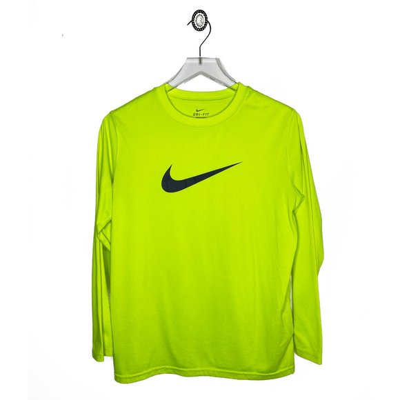 Nike Other - Nike Neon Yellow Long Sleeve Dri-Fit Tee